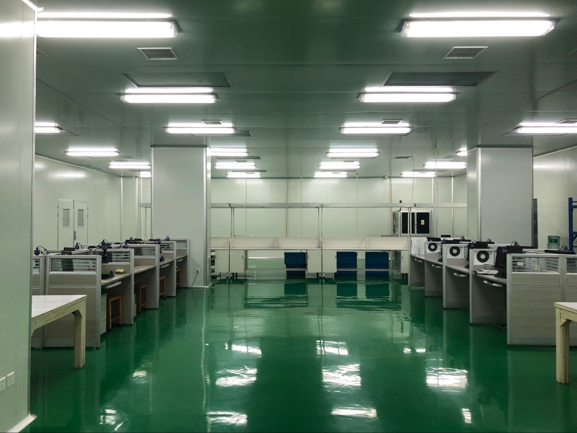 Clean room inspection workshop
